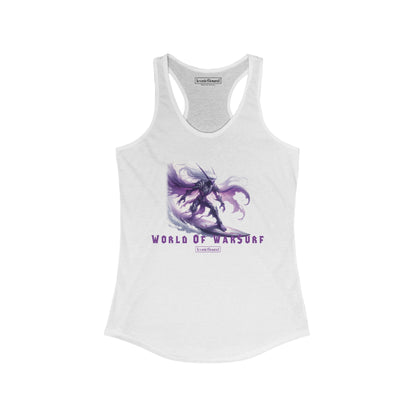 World of WarSurf Void Elf Racerback Tank