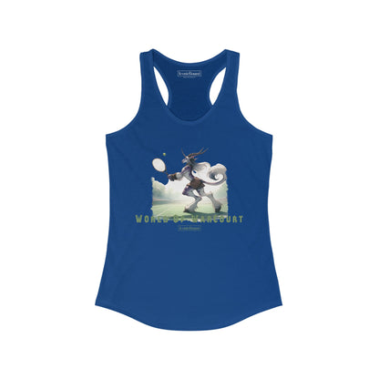 World of WarCourt Draenei Racerback Tank