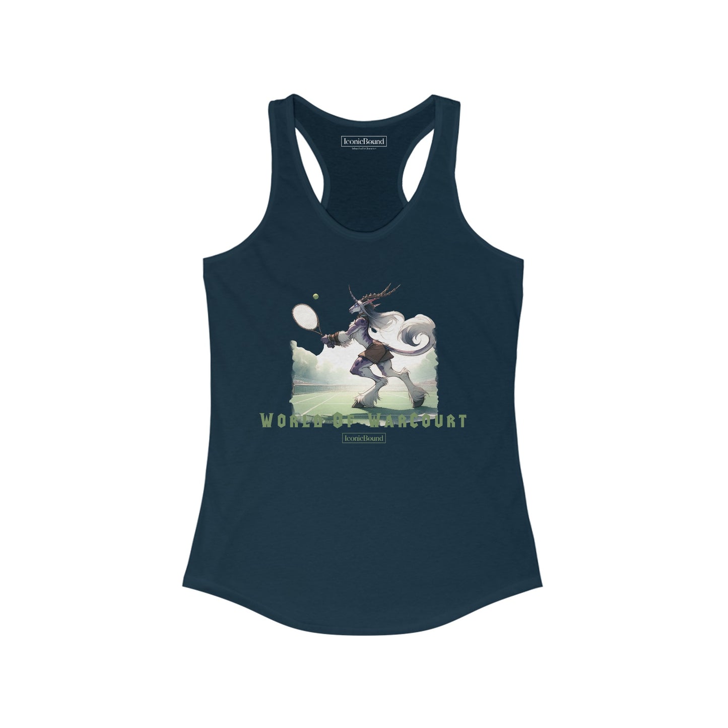 World of WarCourt Draenei Racerback Tank