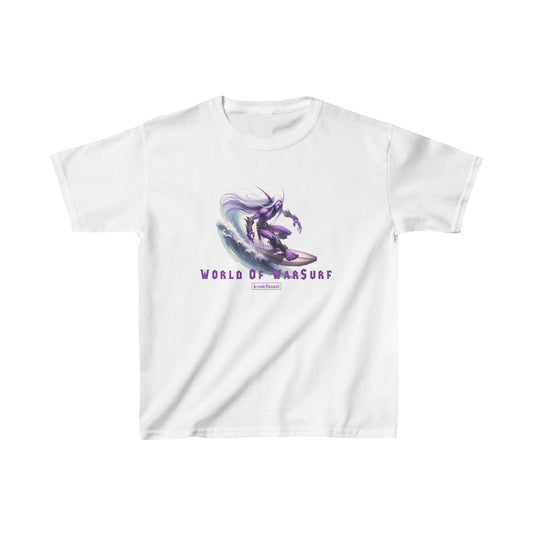 World of WarSurf Night Elf Kids T-Shirt