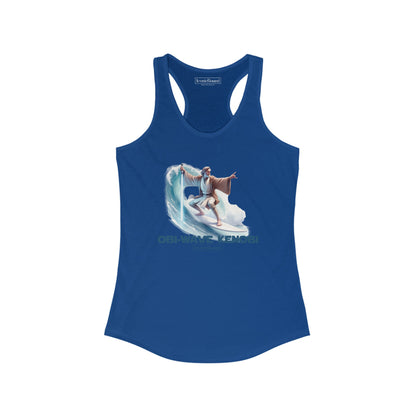 Obi-Wave Kenobi Racerback Tank