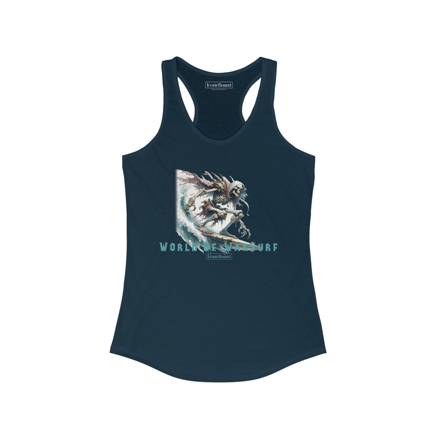 World of WarSurf Undead Racerback Tank