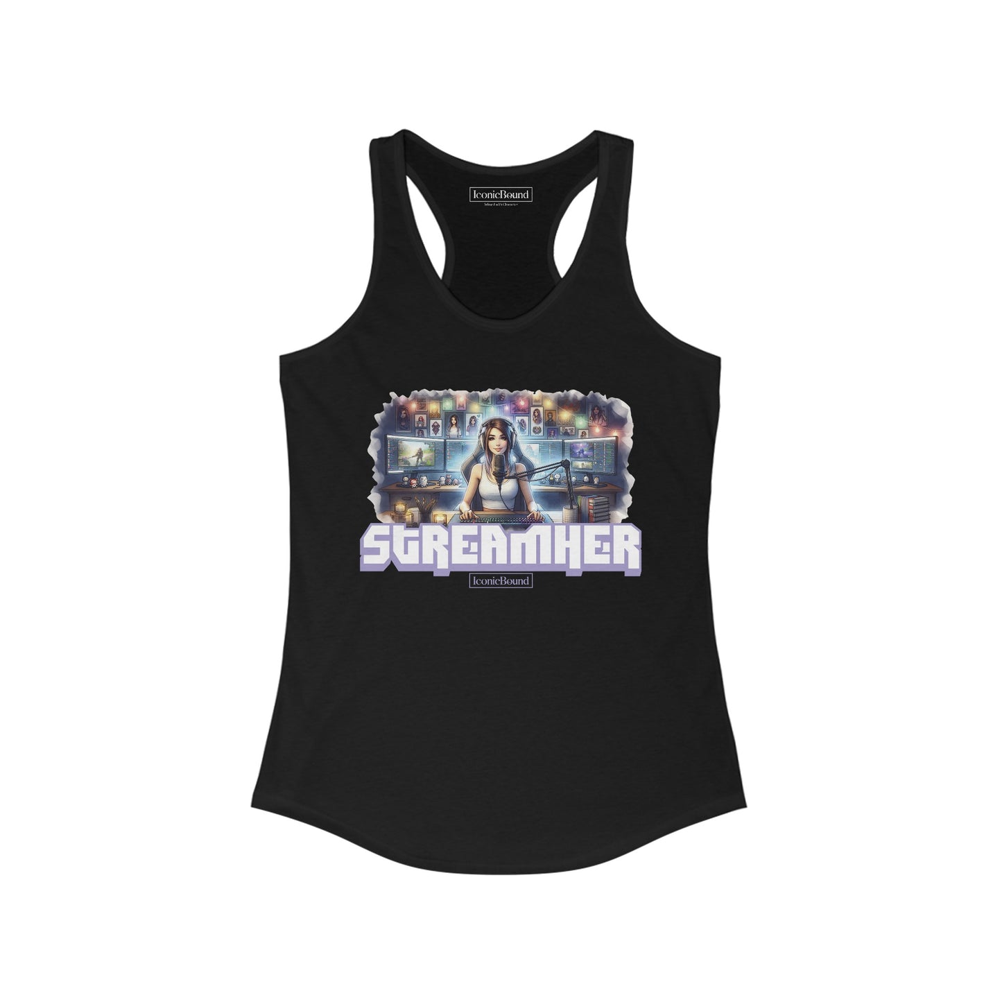 StreamHer Racerback Tank