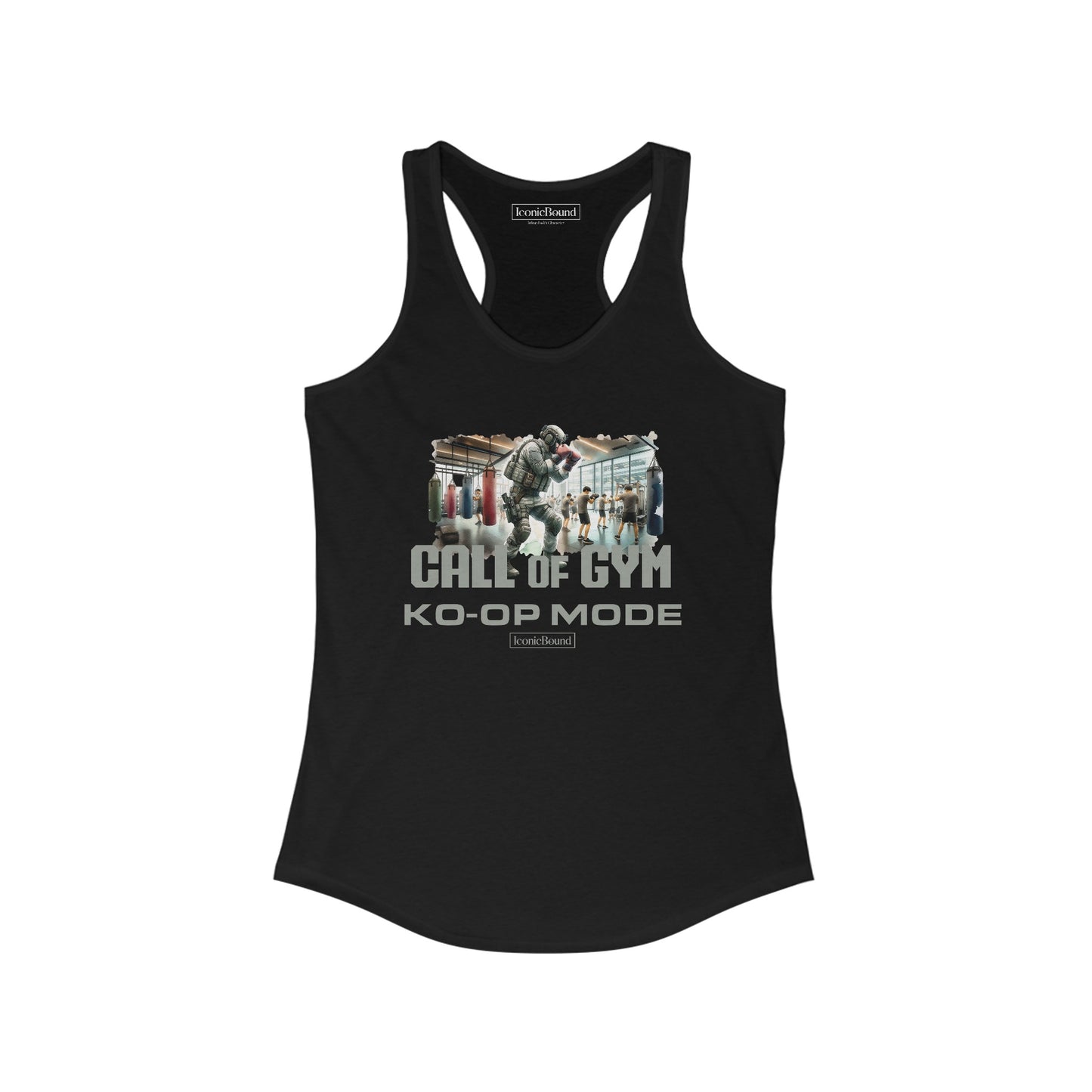 Call of Gym KO-OP Mode Racerback Tank