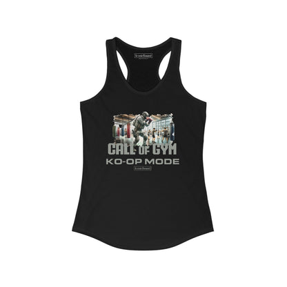 Call of Gym KO-OP Mode Racerback Tank