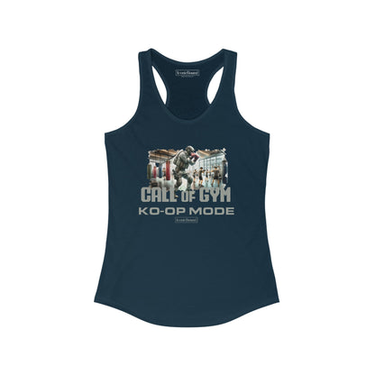 Call of Gym KO-OP Mode Racerback Tank