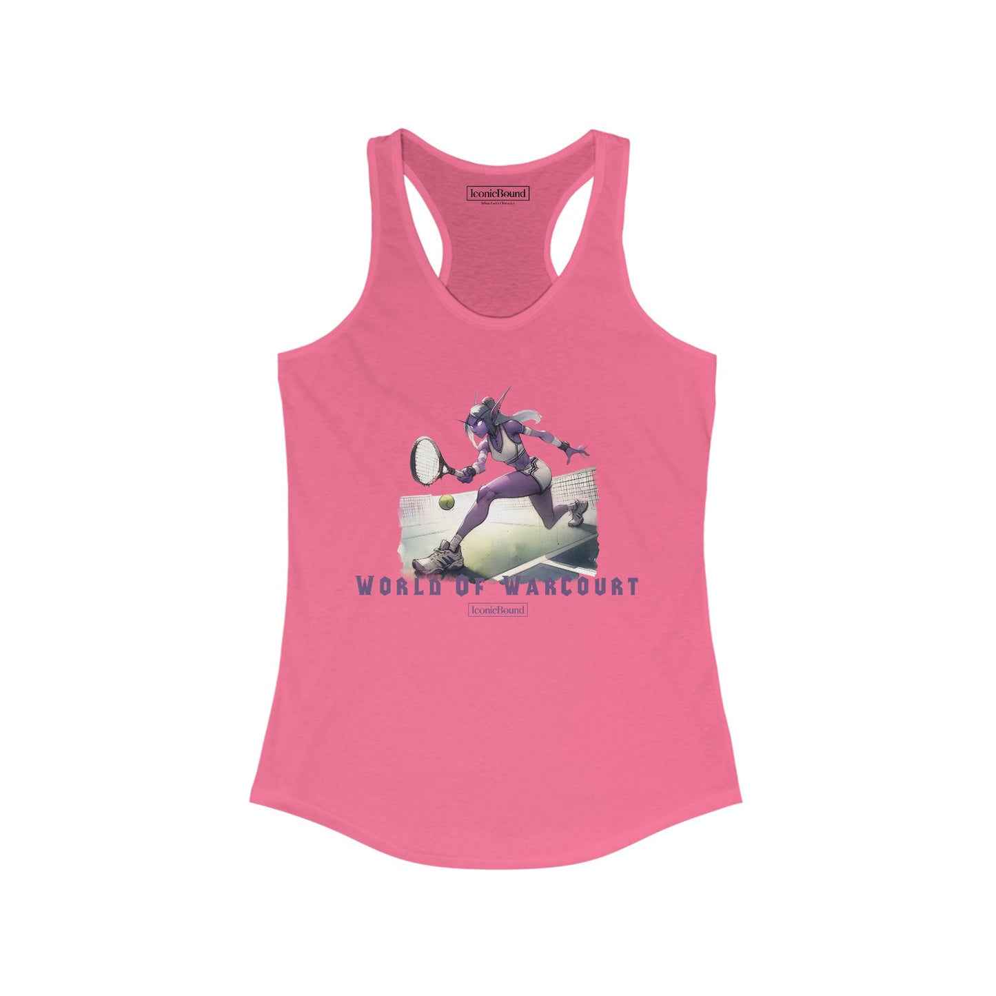 World of WarCourt Night Elf Racerback Tank