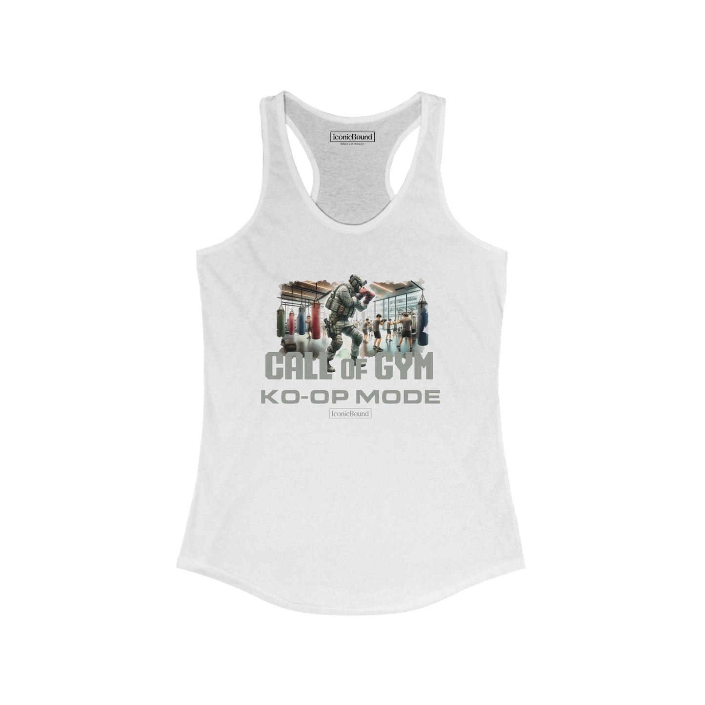 Call of Gym KO-OP Mode Racerback Tank