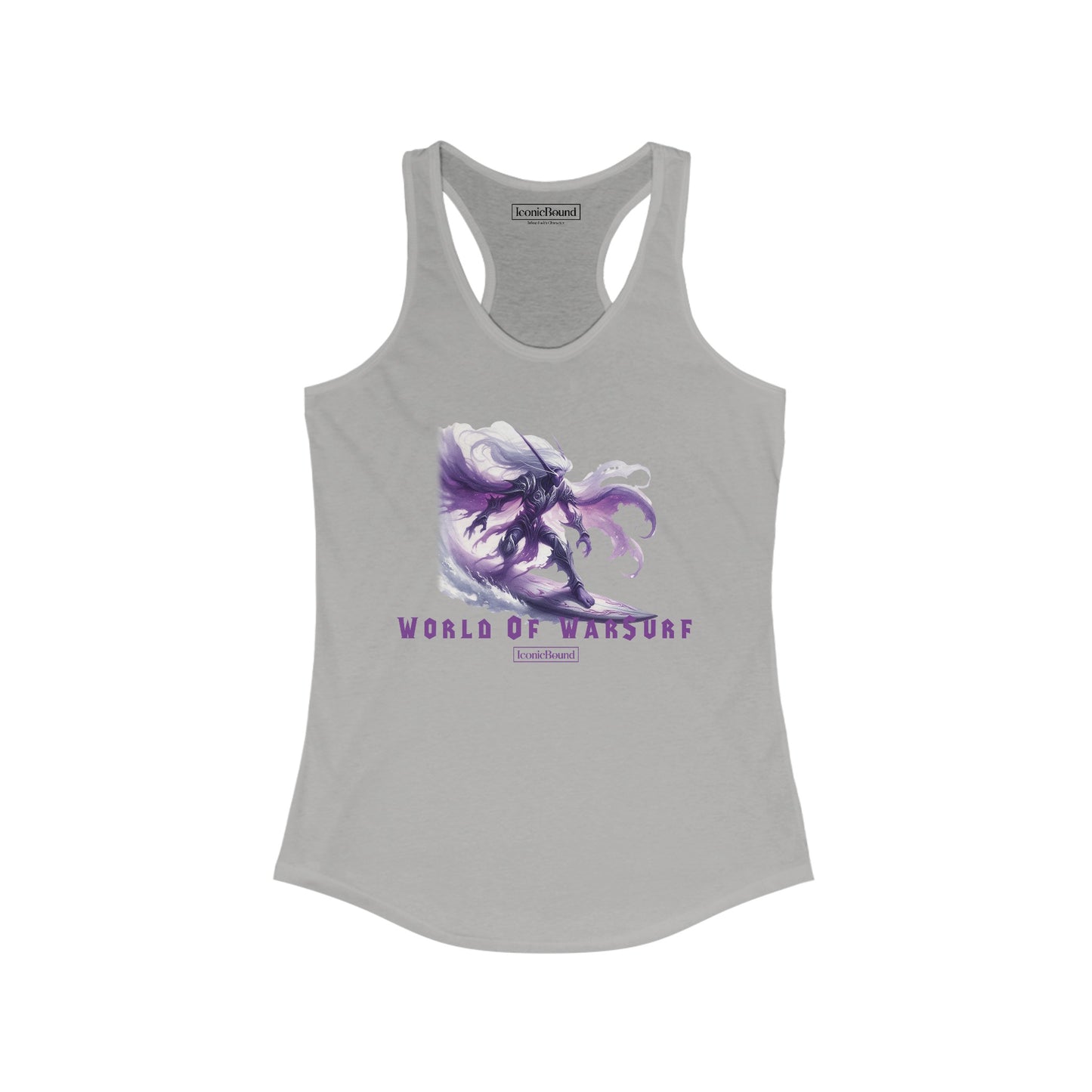 World of WarSurf Void Elf Racerback Tank