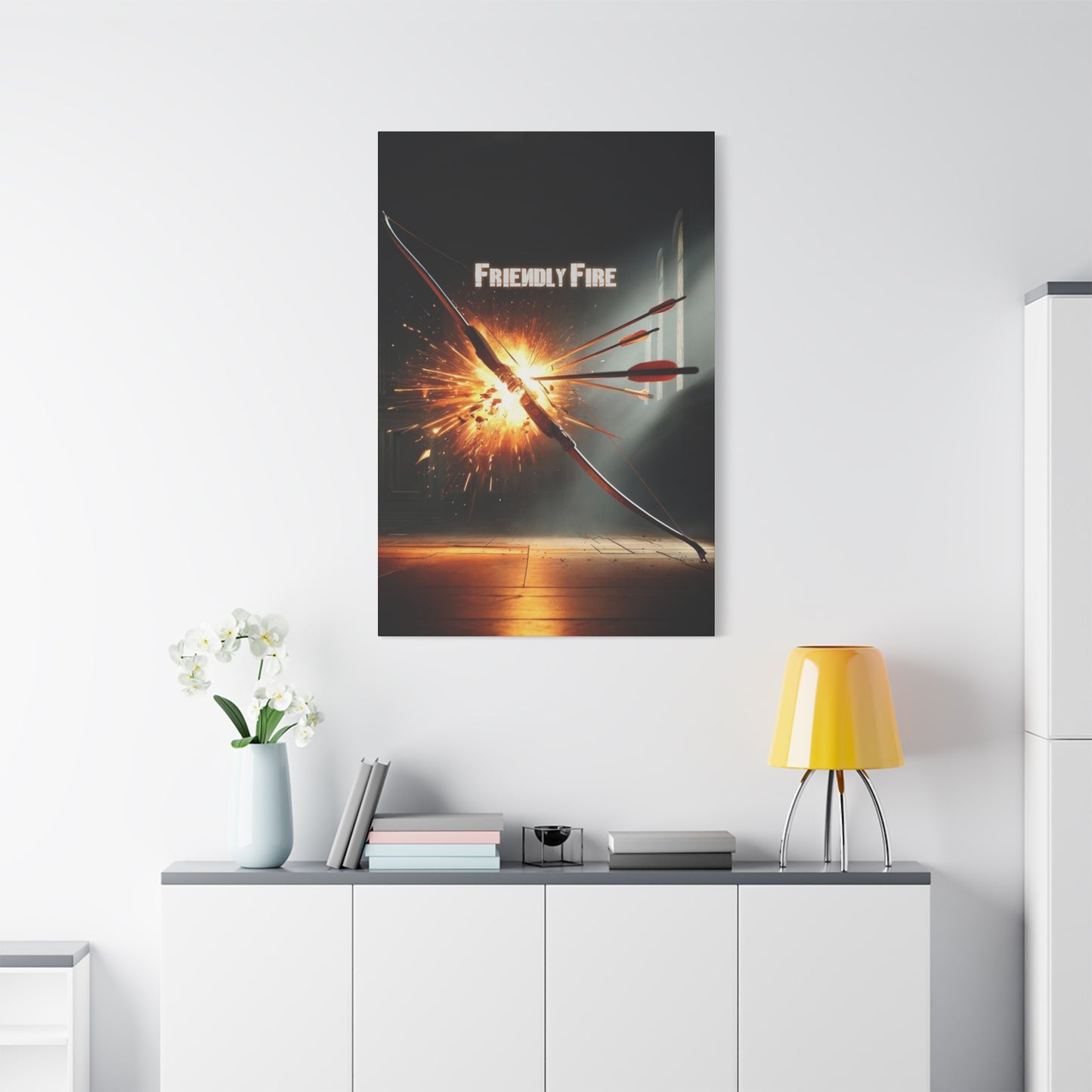 Friendly Fire Canvas