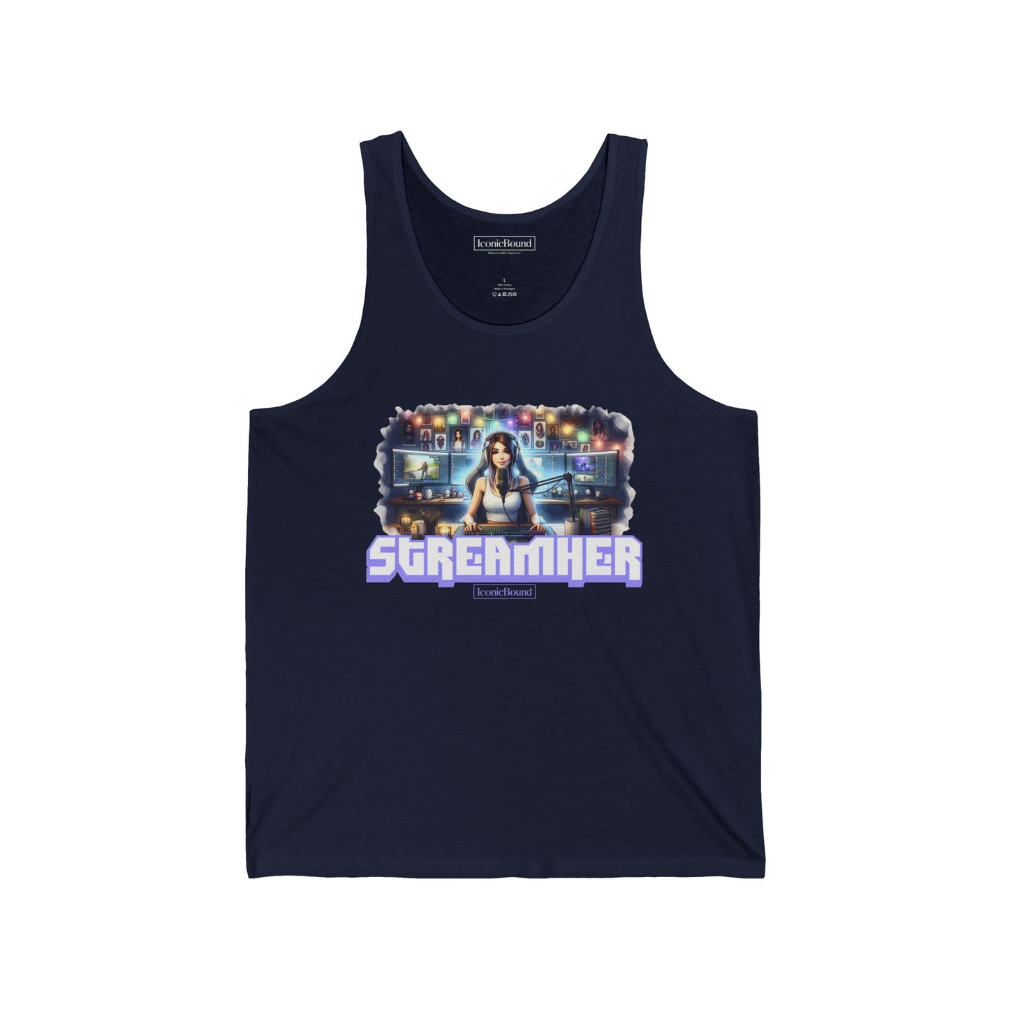 StreamHer Jersey Tank