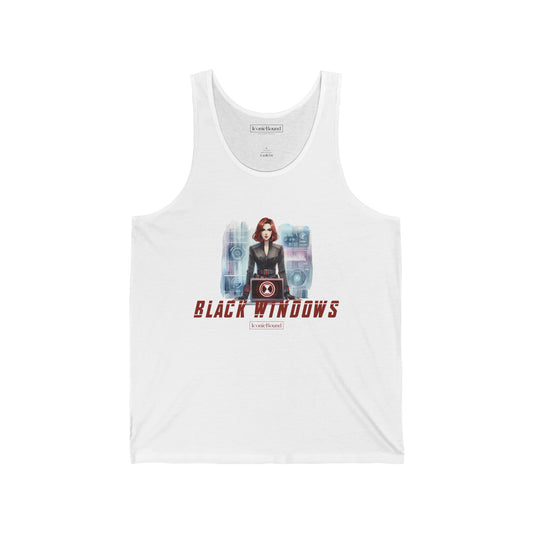 Black Windows Jersey Tank