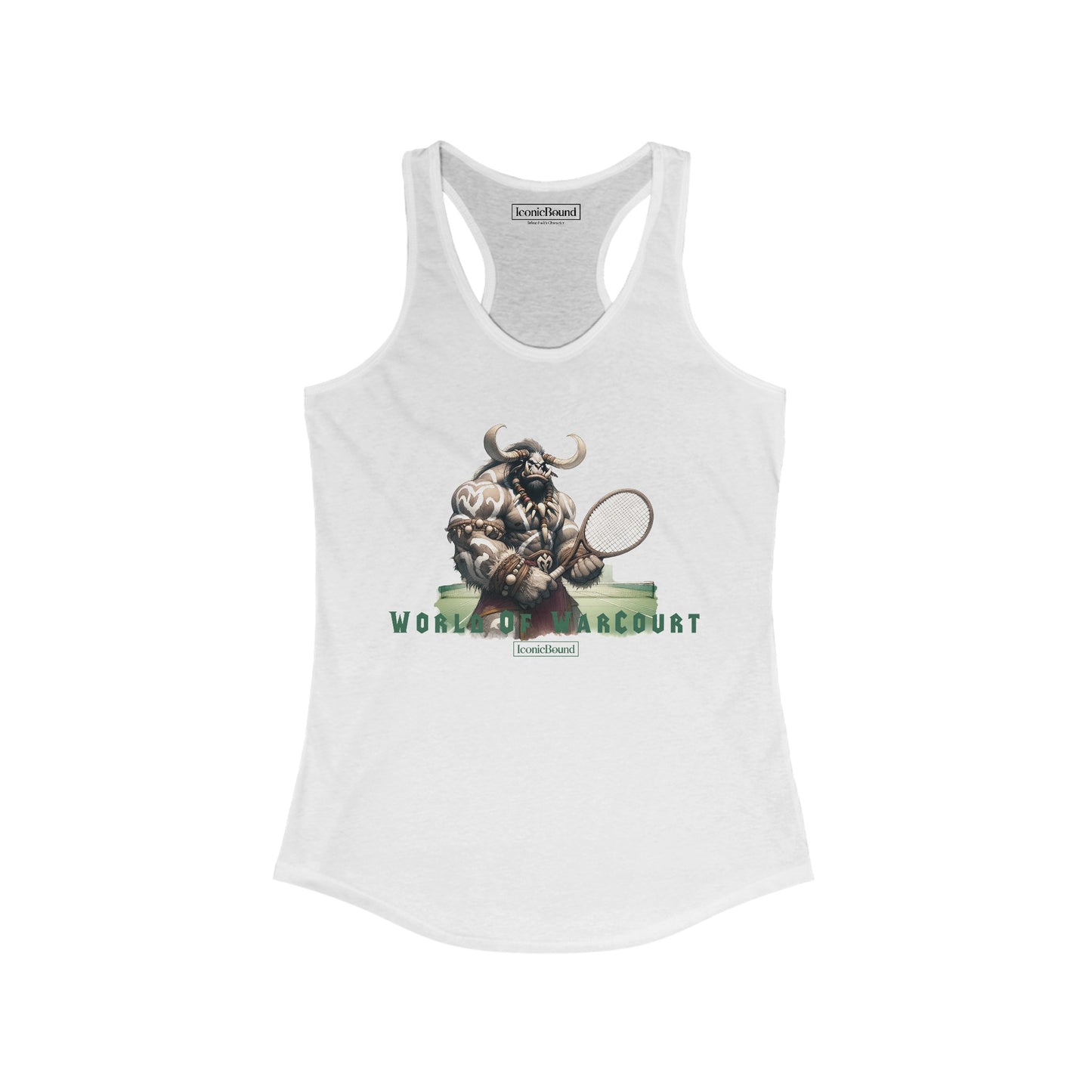 World of WarCourt Tauren Racerback Tank