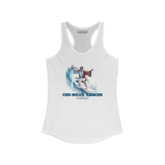 Obi-Wave Kenobi Racerback Tank