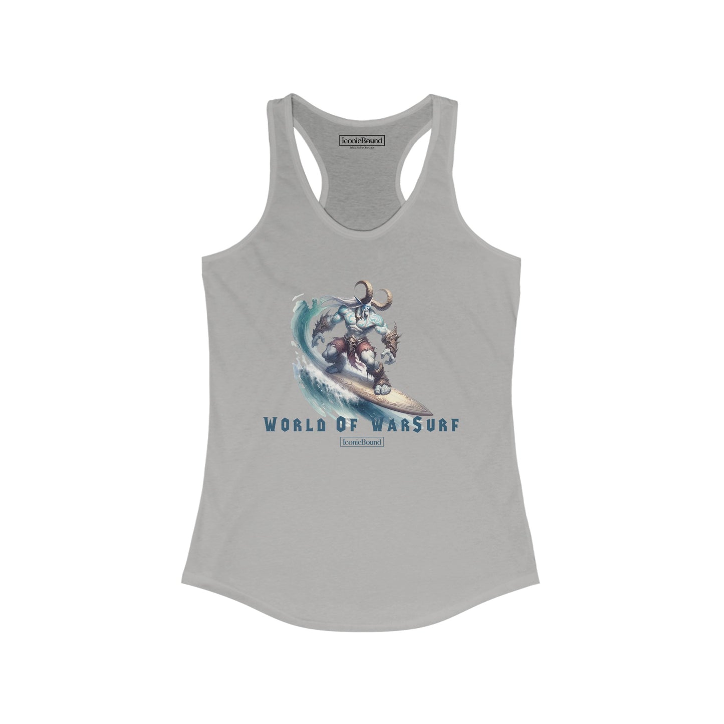 World of WarSurf L Draenei  Racerback Tank