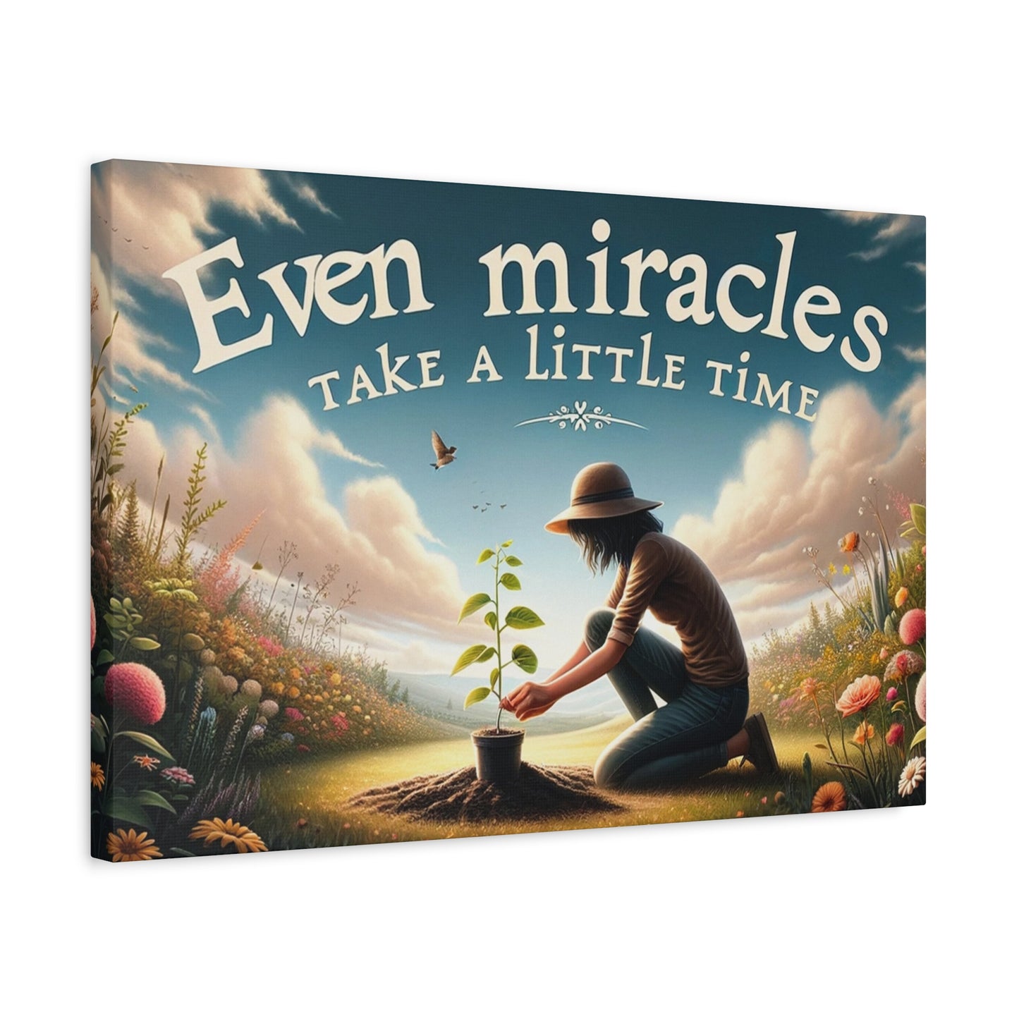 Even Miracles Canvas