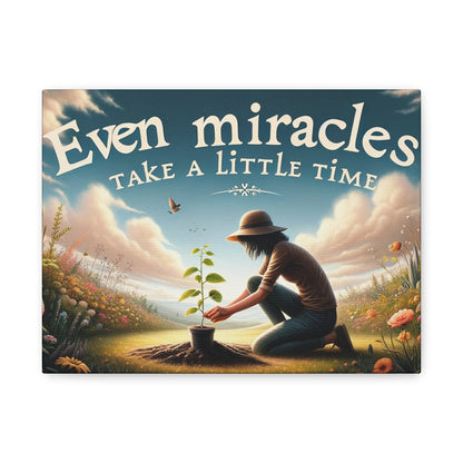 Even Miracles Canvas