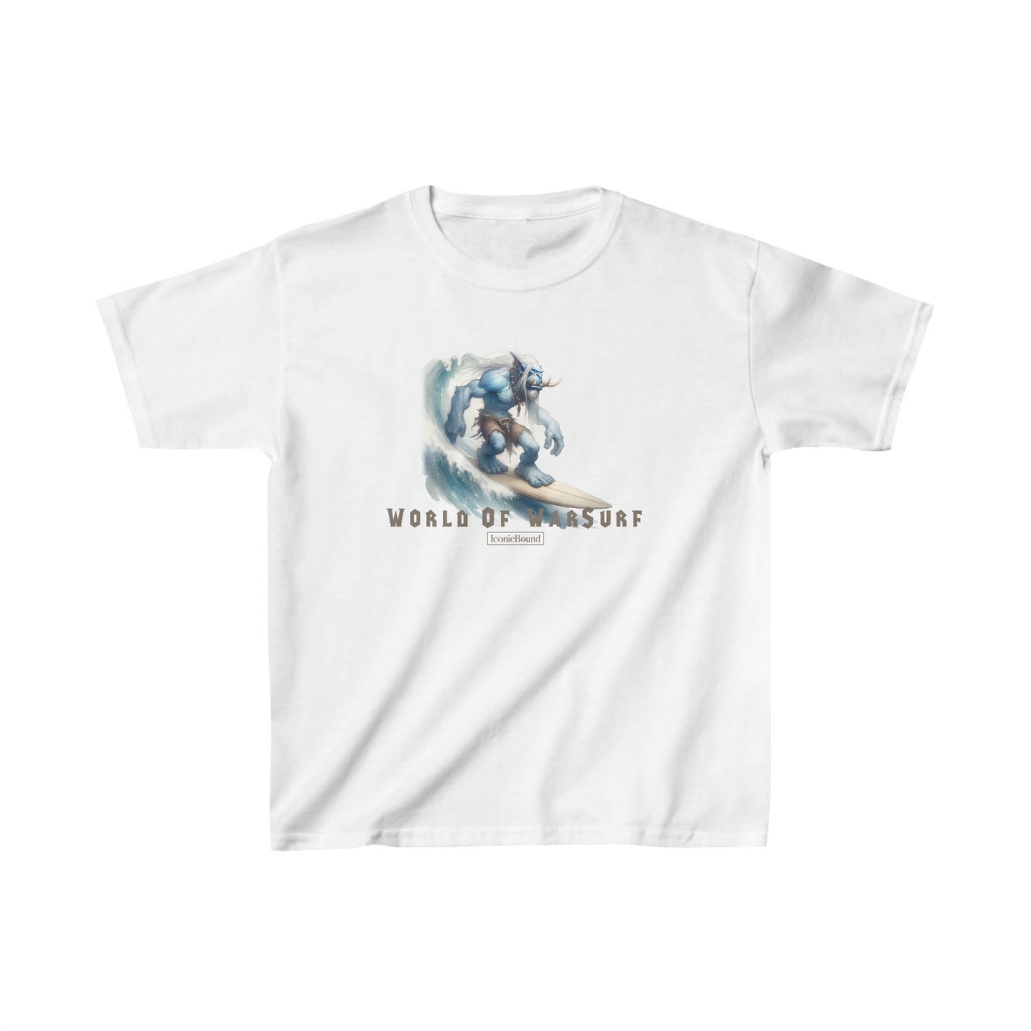 World of WarSurf Troll Kids T-Shirt