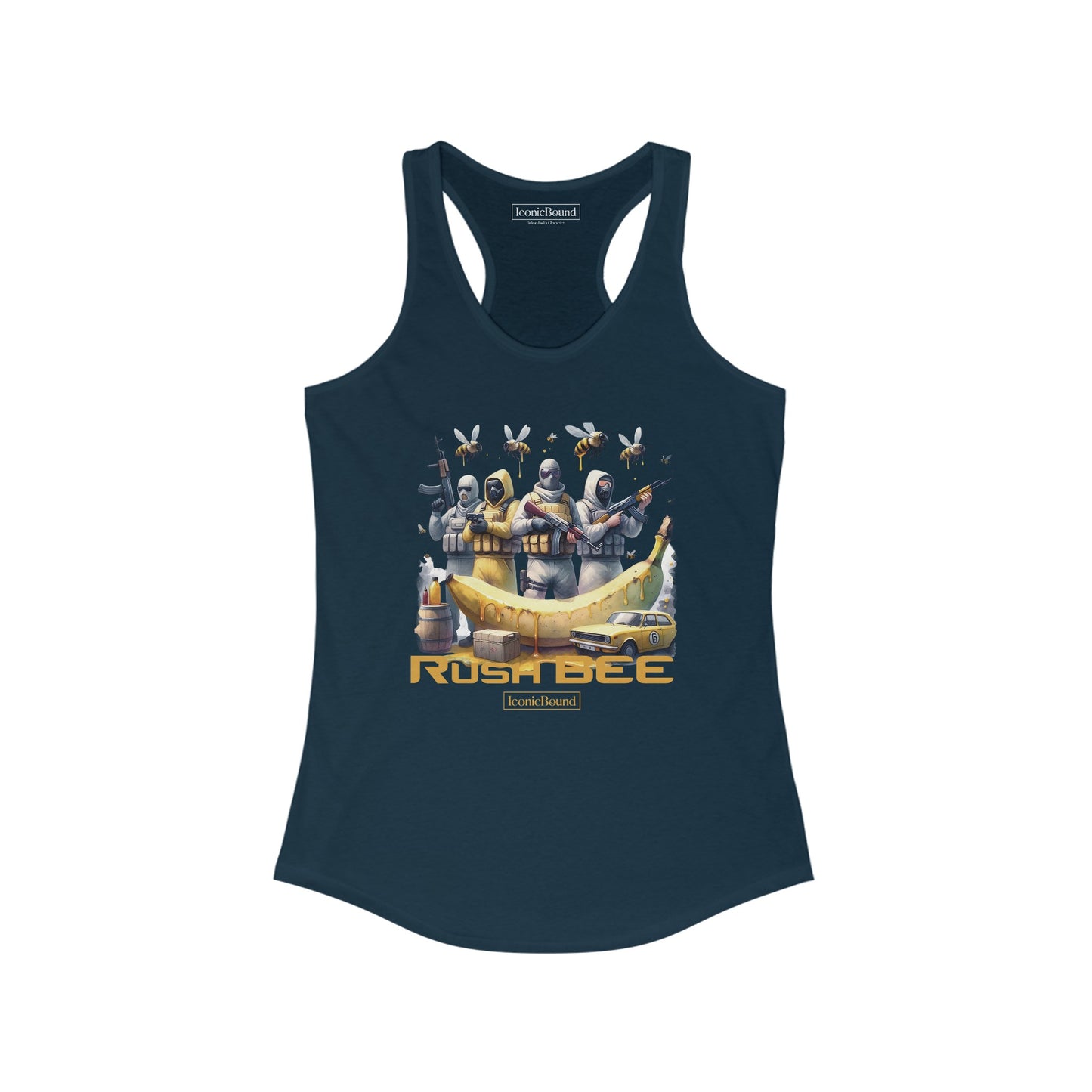 Rush Bee Racerback Tank