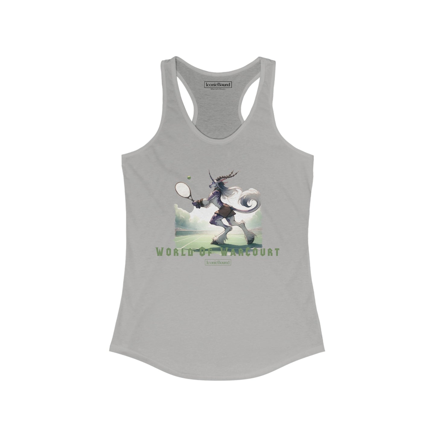 World of WarCourt Draenei Racerback Tank