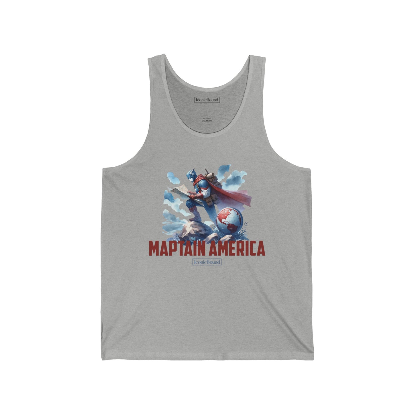 Maptain America Jersey Tank