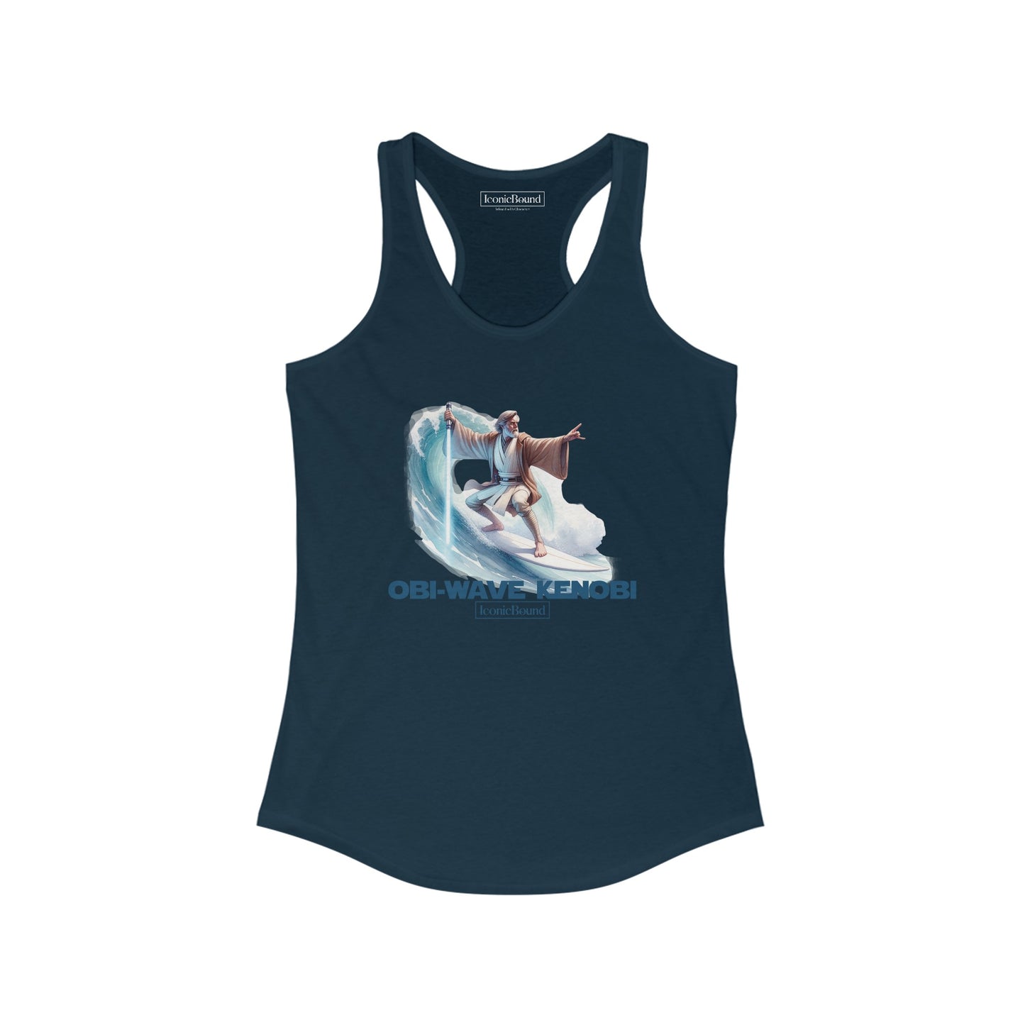 Obi-Wave Kenobi Racerback Tank