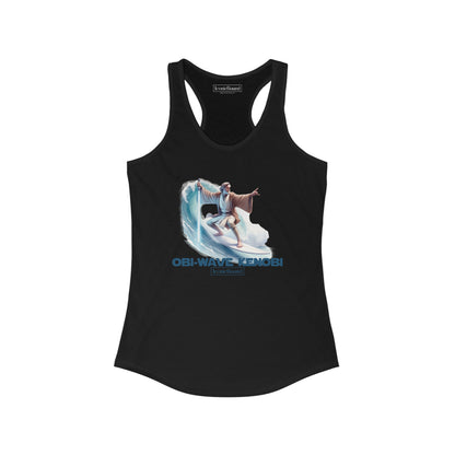 Obi-Wave Kenobi Racerback Tank