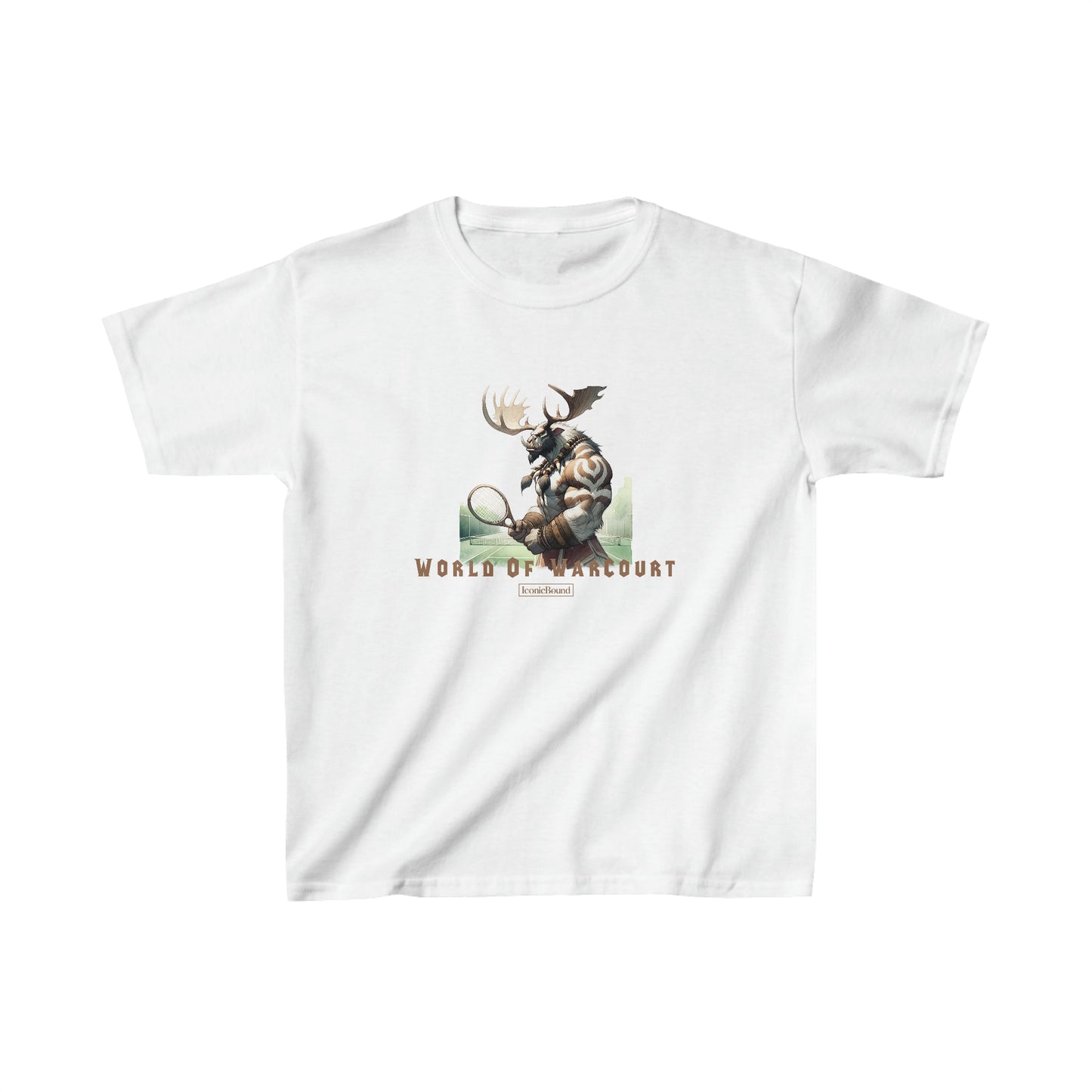 World of WarCourt HM Tauren Kids T-Shirt