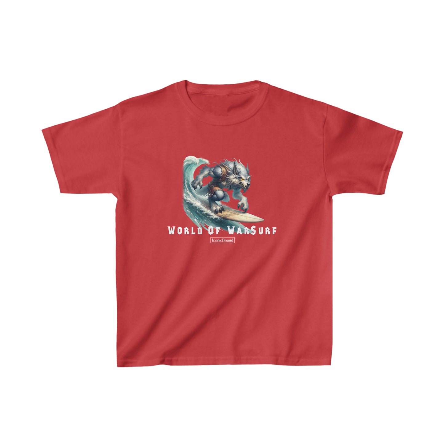 World of WarSurf Worgen Kids T-Shirt