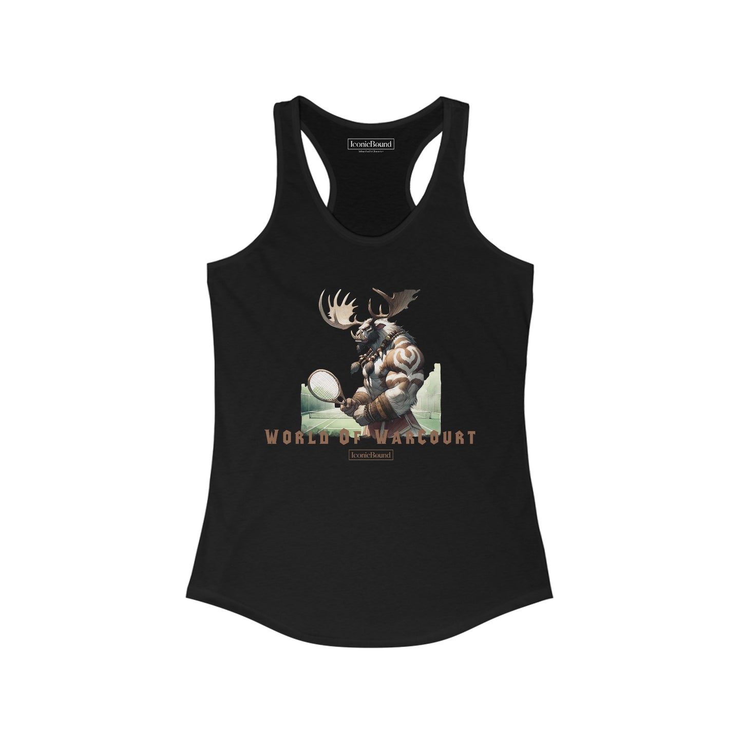 World of WarCourt HM Tauren Racerback Tank