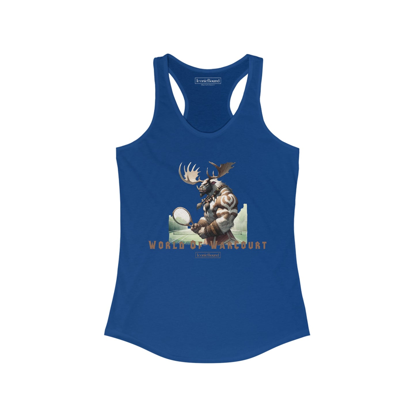 World of WarCourt HM Tauren Racerback Tank