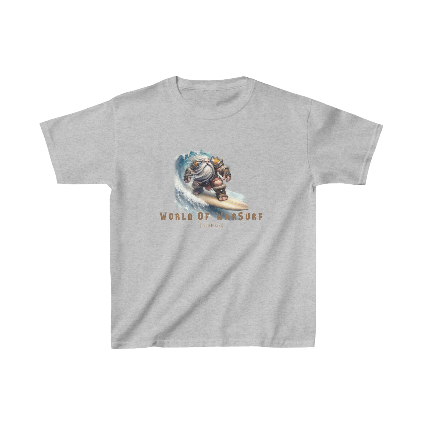 World of WarSurf Dwarf Kids T-Shirt