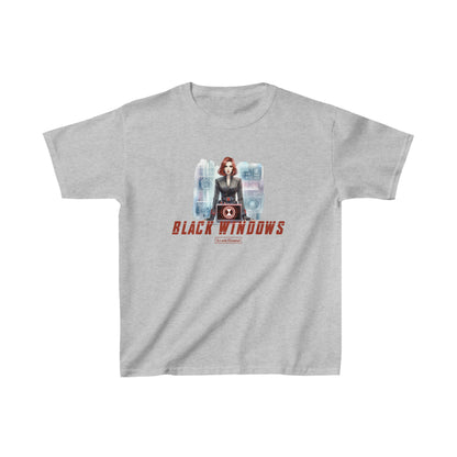 Black Windows Kids T-Shirt