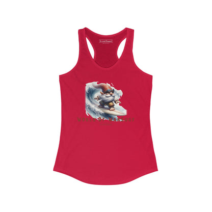 World of WarSurf Gnome Racerback Tank