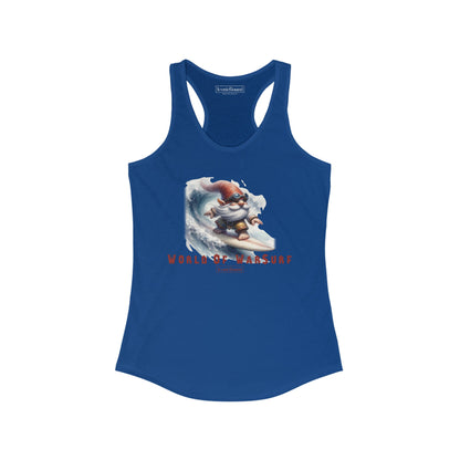 World of WarSurf Gnome Racerback Tank