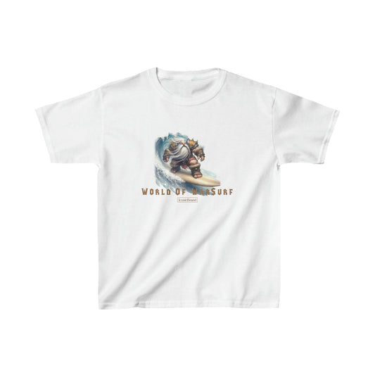 World of WarSurf Dwarf Kids T-Shirt