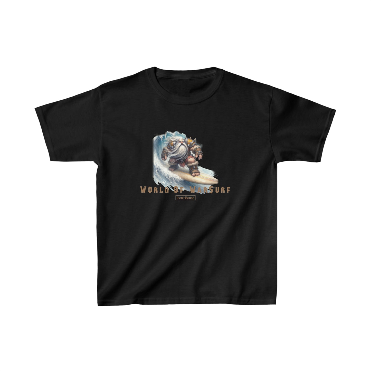 World of WarSurf Dwarf Kids T-Shirt