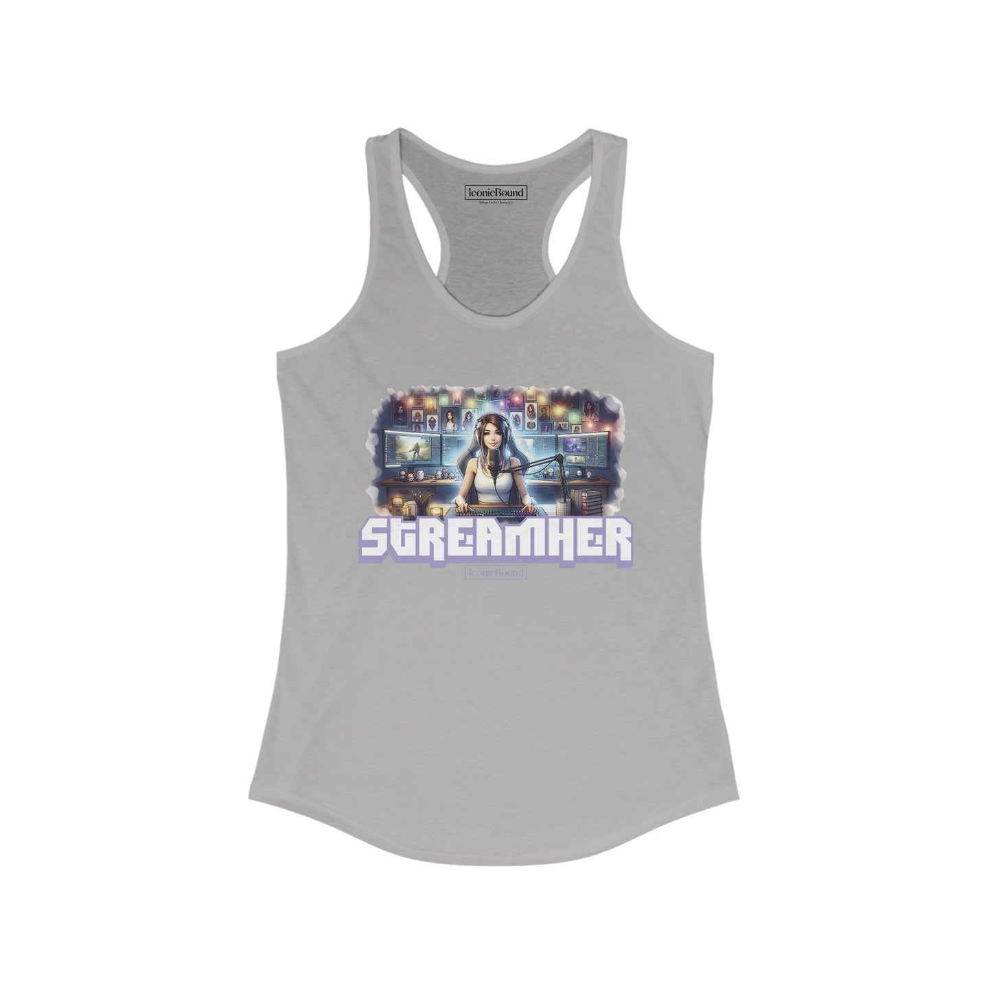 StreamHer Racerback Tank