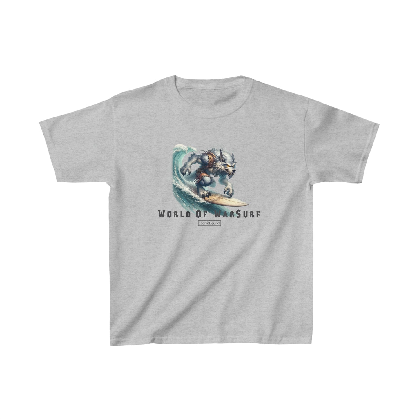 World of WarSurf Worgen Kids T-Shirt