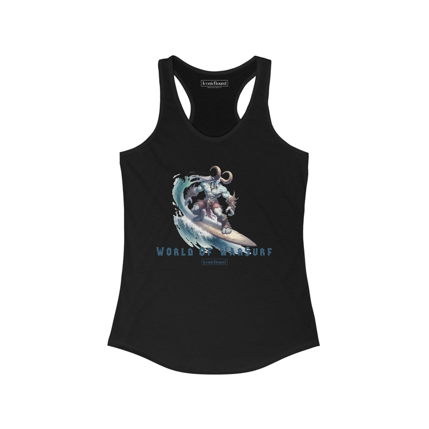 World of WarSurf L Draenei  Racerback Tank