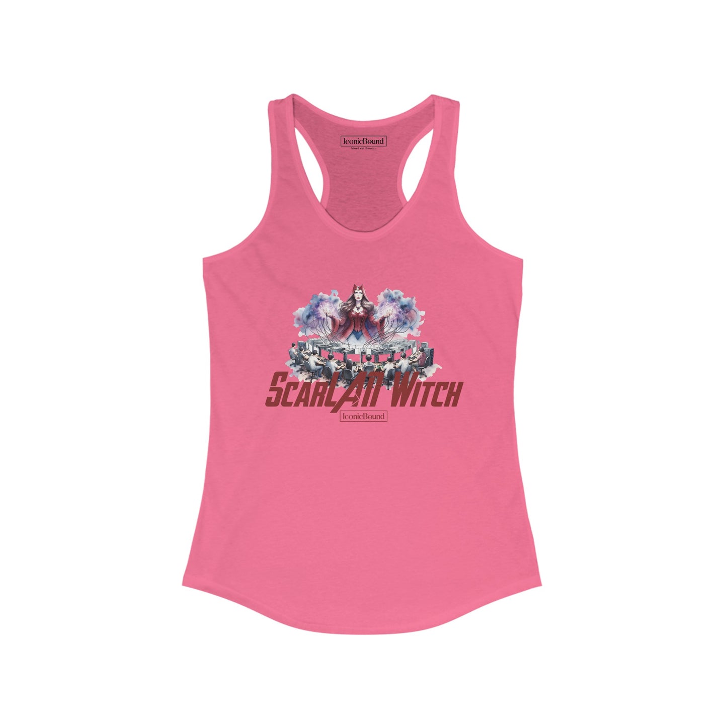 ScarLAN Witch Racerback Tank