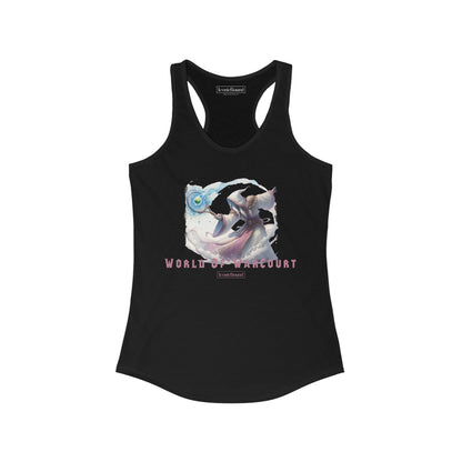 World of WarCourt Human Racerback Tank