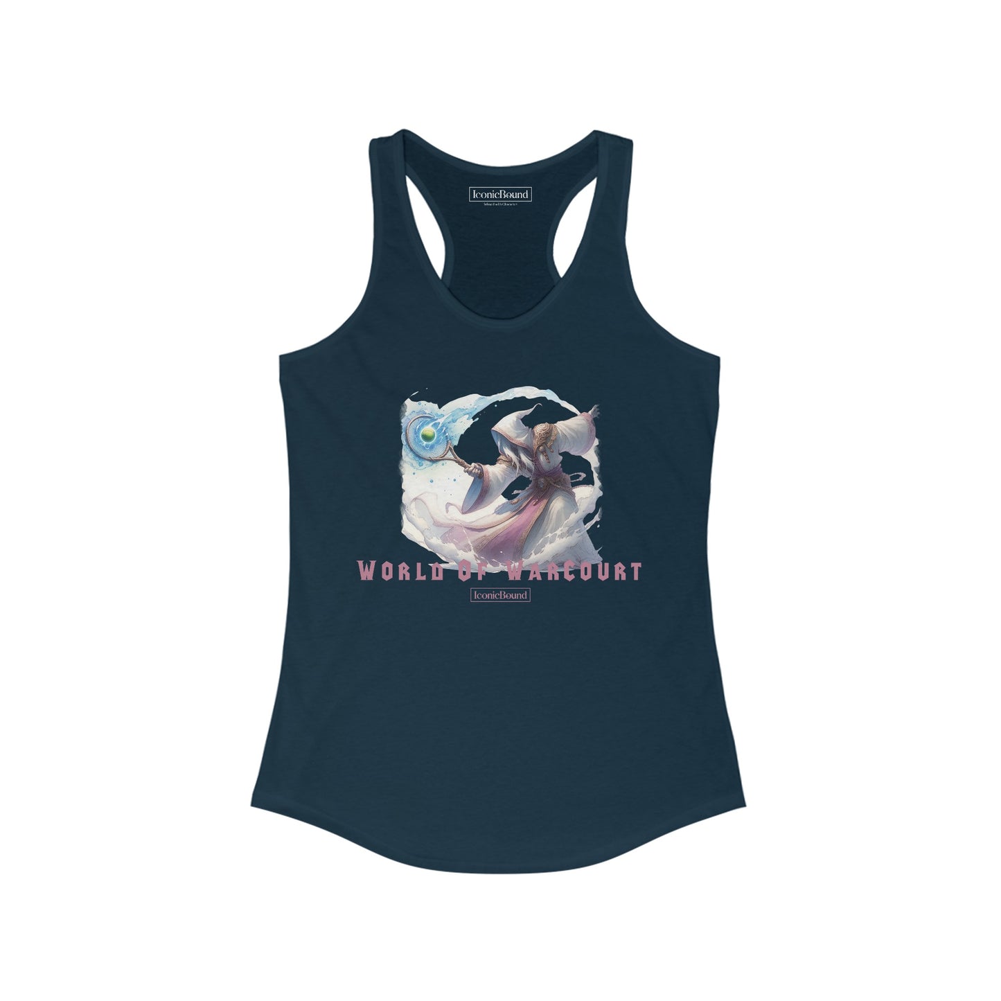 World of WarCourt Human Racerback Tank