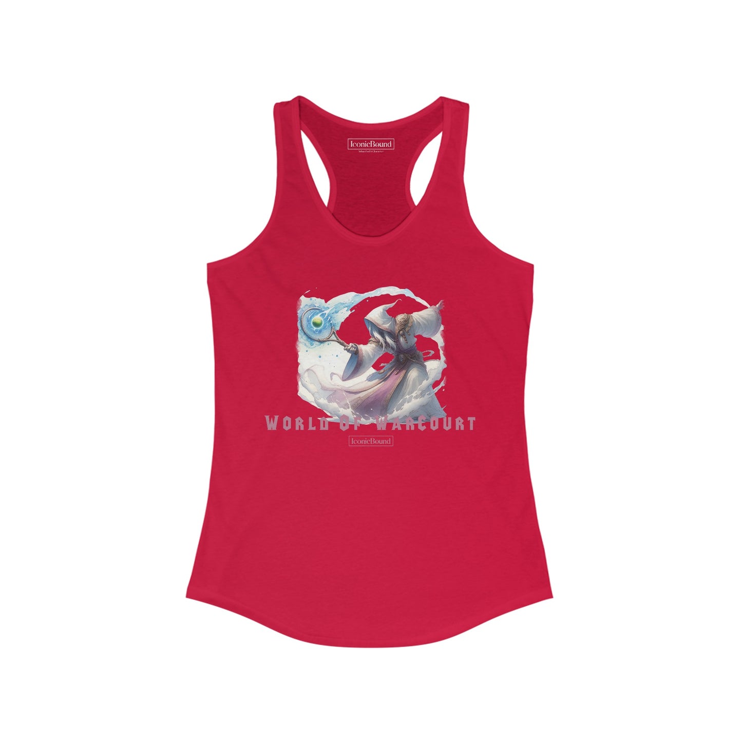 World of WarCourt Human Racerback Tank