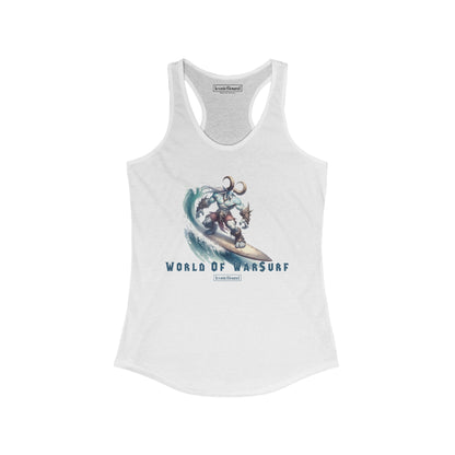 World of WarSurf L Draenei  Racerback Tank