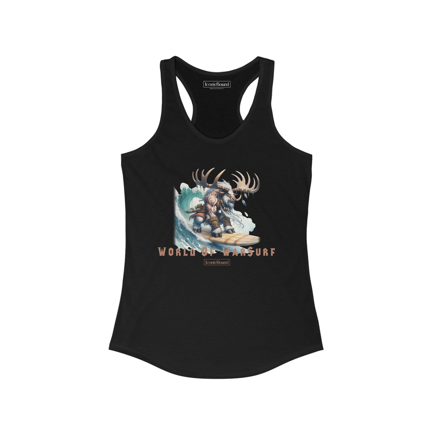 World of WarSurf HM Tauren Racerback Tank