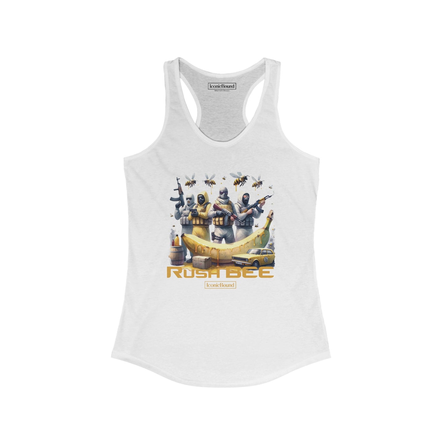 Rush Bee Racerback Tank