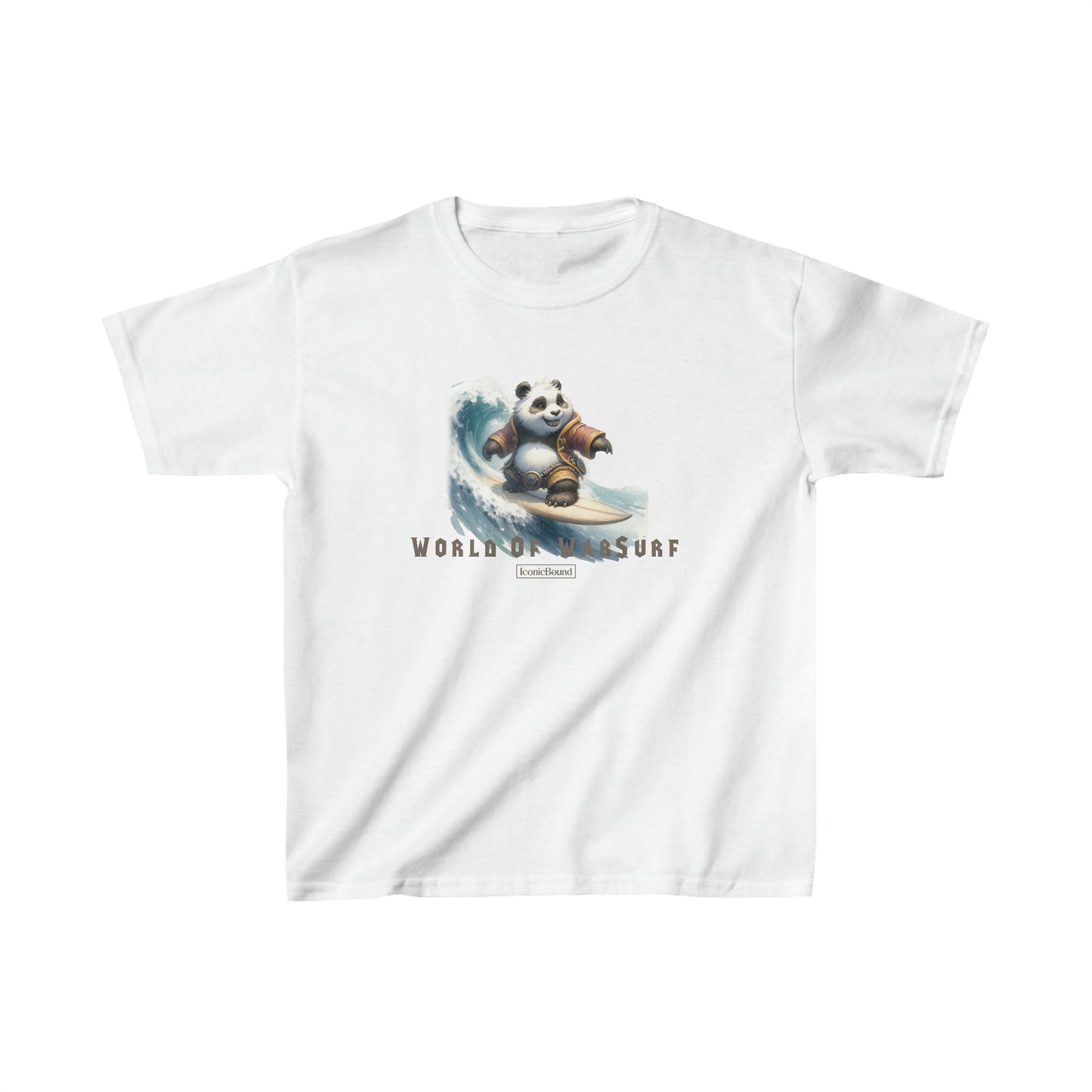 World of WarSurf Pandaren Kids T-Shirt