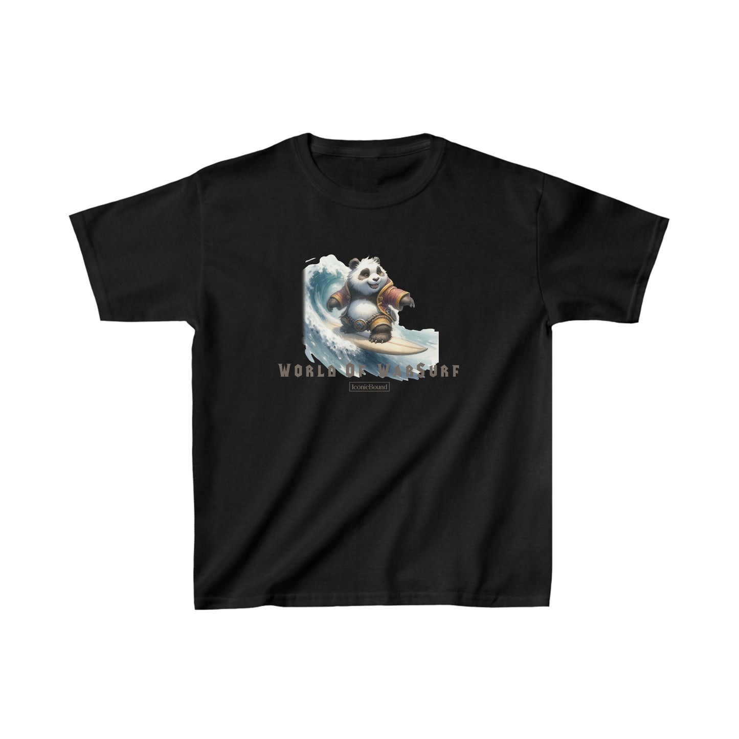 World of WarSurf Pandaren Kids T-Shirt