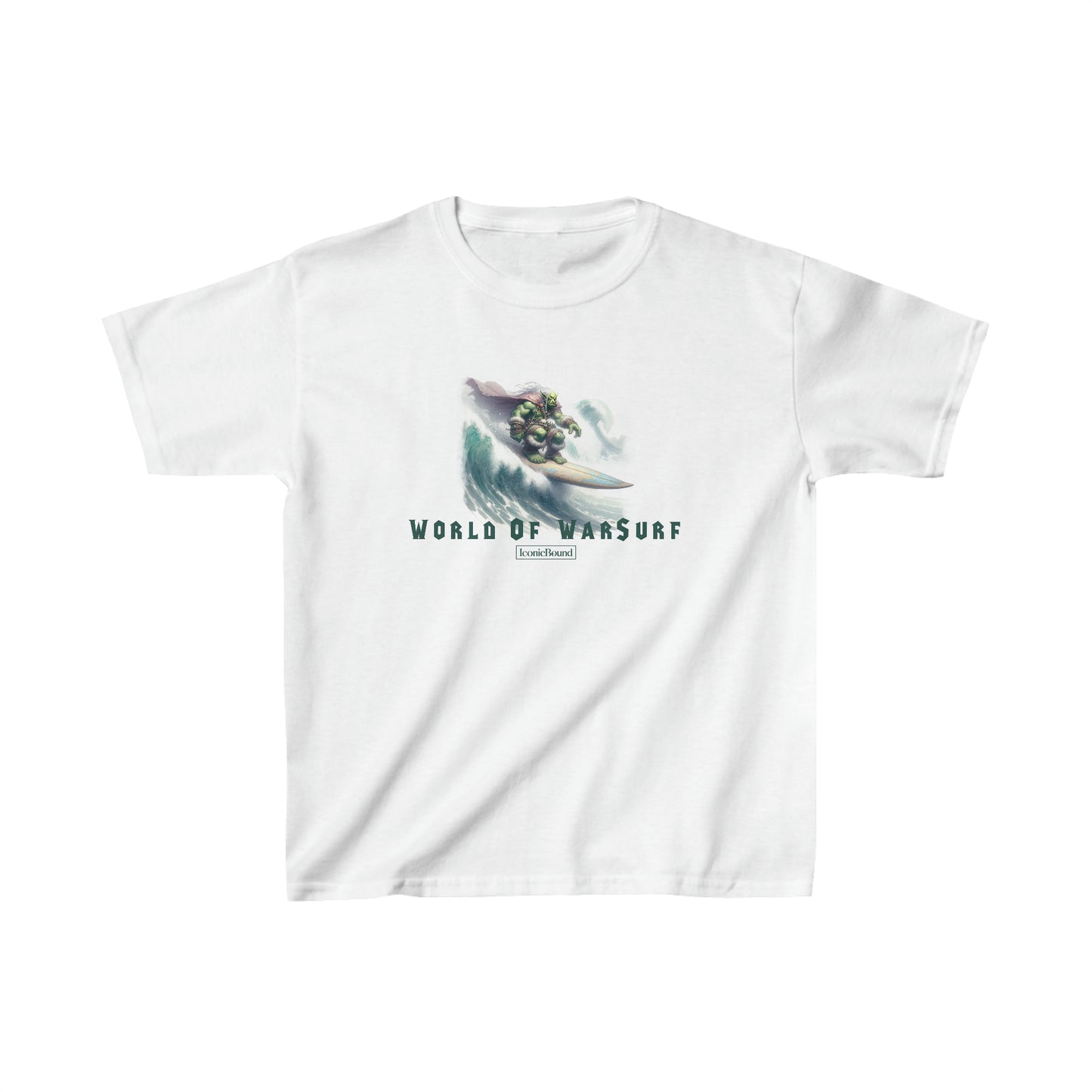 World of WarSurf Orc Kids T-Shirt